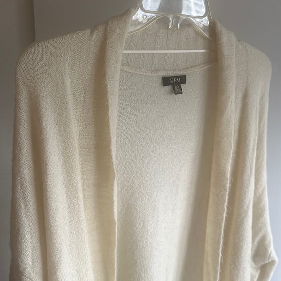 AFRM cream long cardigan - Picture 3 of 15